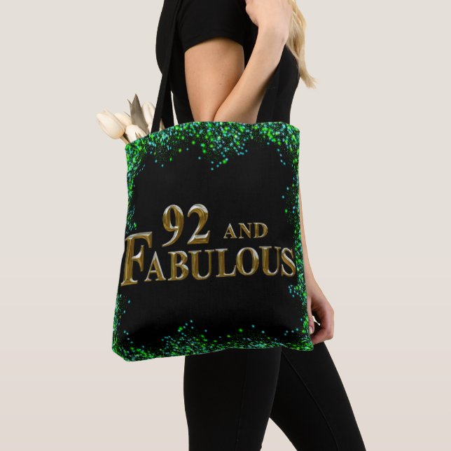92. Geburtstag Tasche (Von Nahem)