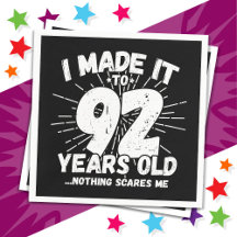 92 Jahre alt Sarcastic Meme Funny 92. Geburtstag