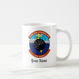 932nd ACS und Island-Karte Kaffeetasse