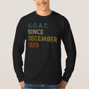 93. Geburtstag 93 Jahre alte Ziege seit Dezember 1 T-Shirt