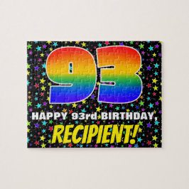 93. Geburtstag — Spaß, farbenfrohe Sternenweltenmu