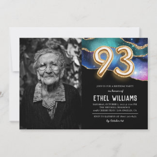 93. Geburtstagsparty Einladung