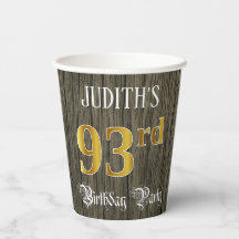 93. Geburtstagsparty - Imitate Gold & Imitate Wood