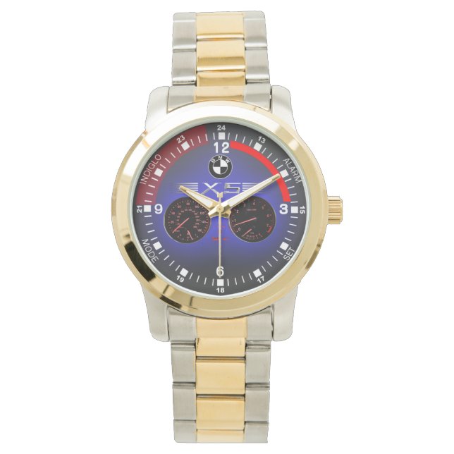 94 Bmw X5 New Design Logo Accessories Watches Armbanduhr (Vorderseite)
