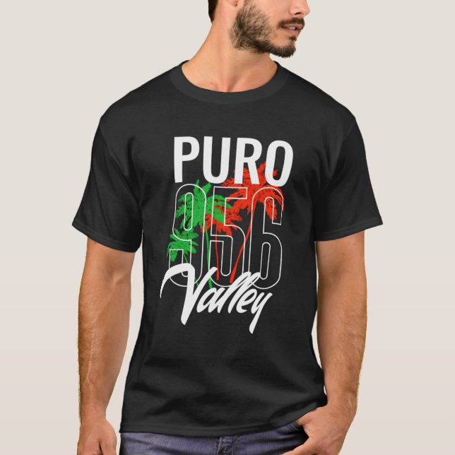 956 Valley Brownsville Mcallen Laredo South Padre T-Shirt (Vorderseite)