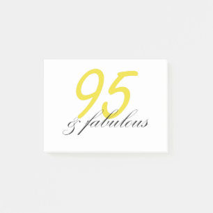 95 & Fantastisch Post-it Klebezettel