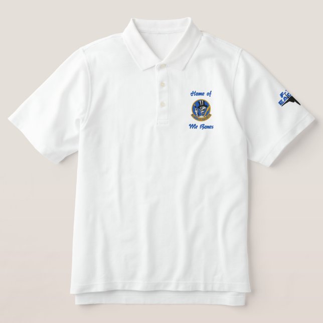95. Fighter Squadron Golf Polo (Design Vorderseite)