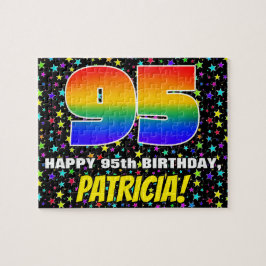95. Geburtstag — Spaß, farbenfrohe Sternenweltenmu