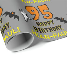 95. Geburtstag: Spooky Halloween Thema, Individuel