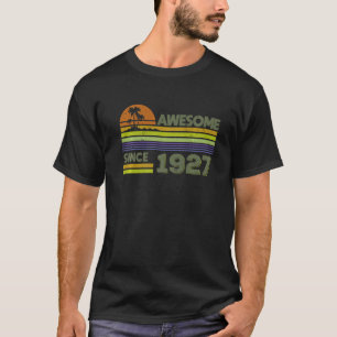 95 Jahre alte Männer Frauen Phantastisch seit 1927 T-Shirt