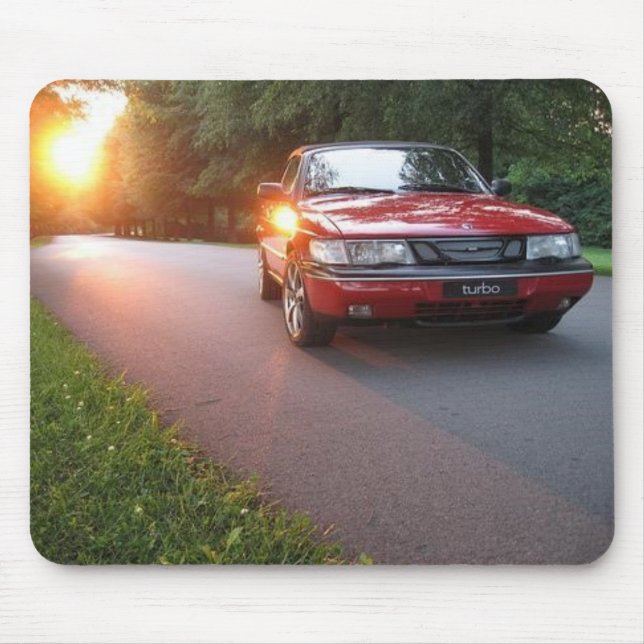 '95 Saab 900 Se Mousepad (Vorne)