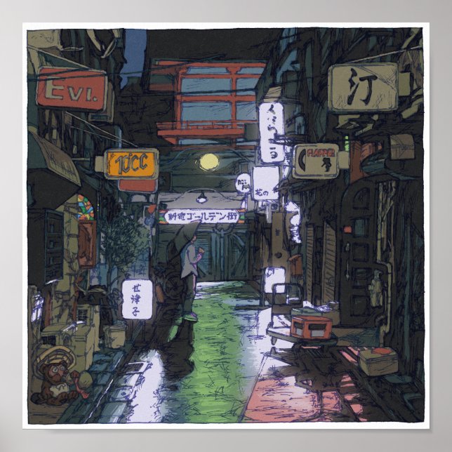 95:Shinjuku Golden Gai/Shinjuku Poster (Vorne)