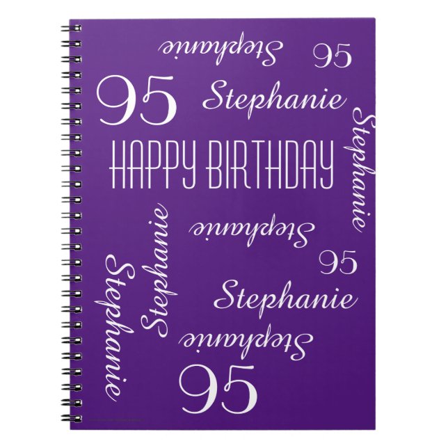 95e Anniversaire du livre d'invités de la fête, no (Devant)