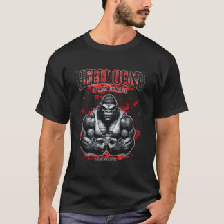 96.4 Silverback Gym Bekleidung, Bodybuilding, Star T-Shirt