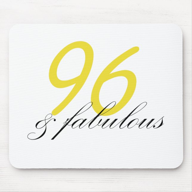 96 & Fabulous Mousepad (Vorne)