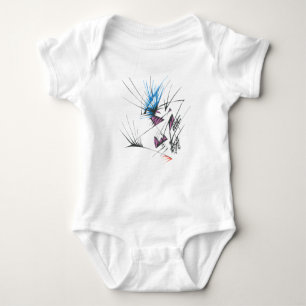 96 Farbige Abstrakte Stammes-Tattoo-Kunst Baby Strampler