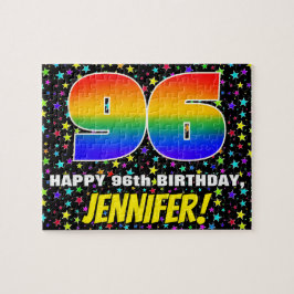 96. Geburtstag — Spaß, farbenfrohe Sternenweltenmu
