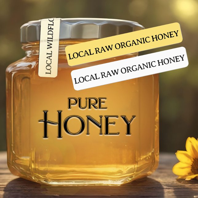 96 Manipulationssicheres Siegel Honey Jar Lid Secu Etiketten (Von Creator hochgeladen)