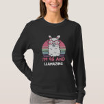 96th Birthday Llamazing Llama 96 Year Old Birthday T-Shirt<br><div class="desc">Retro Vintage Style Birthday Gift Design Perfect To Pair With Shorts,  Leggings Or Jeans For A Casual Yet Trendy Look. Humorous Funny Humor Birthday Gift Outfit For Family Member,  Loved One Or Yourself. Matches Loads Of Clothes. GET YOURS TODAY!</div>