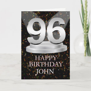 96th Birthday Spotlights Ajouter une carte de nom