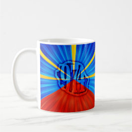 974 Insel (Réunion) - Flagge Kaffeetasse