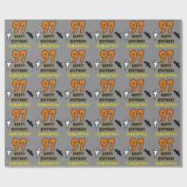 97. Geburtstag: Spooky Halloween Thema, Individuel Geschenkpapier