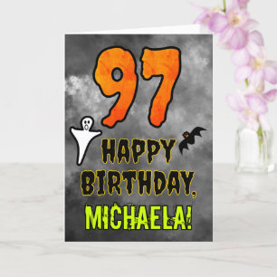 97. Geburtstag: Unheimliches Halloween-Motto + Ben Karte