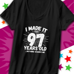 97 Jahre alt Sarcastic Meme Funny 97. Geburtstag T-Shirt