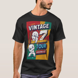 97 Meme 67 T-shirt Texte Courbé