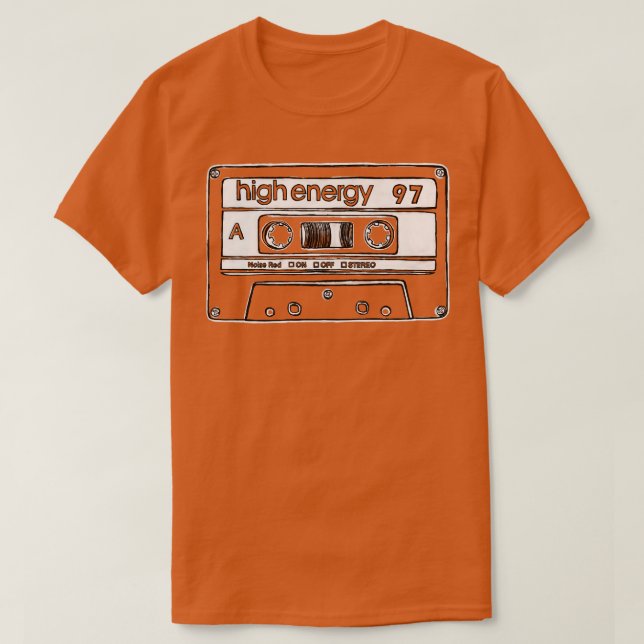 97 Retro Birthday Mix Tape 1997 T-Shirt (Design vorne)