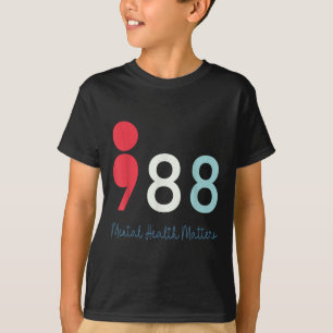 988 Semikolon Psychische Gesundheit S Suizidpräven T-Shirt