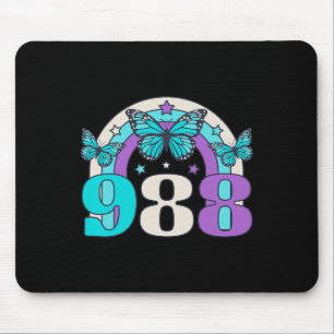 988 Suizidprävention Bewusstsein für psychische Ge Mousepad