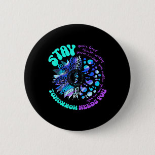 988 Suizidprävention Bleibe Morgen braucht Männer Button