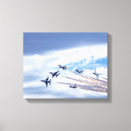 9895-Kampfjets Leinwanddruck