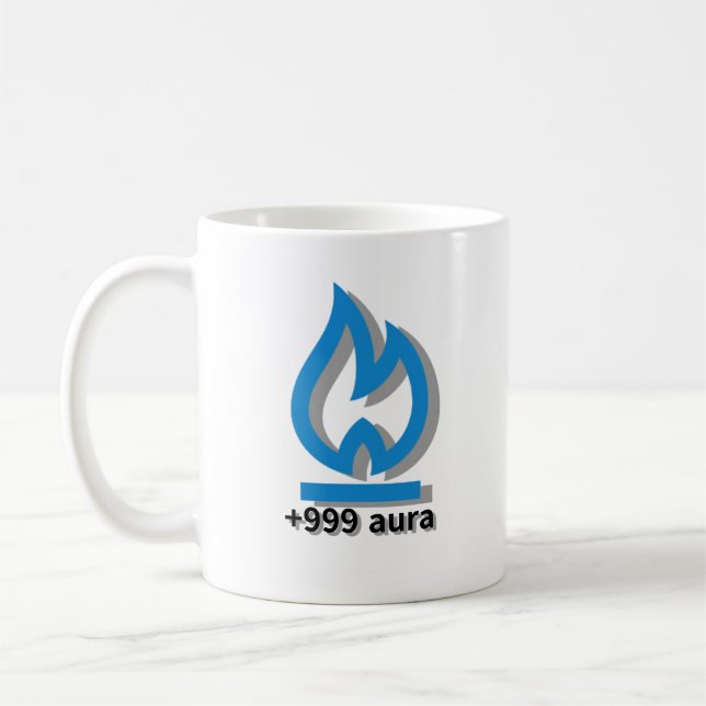 +999 aura rouleaux mème café, tasse de chocolat ch (Gauche)