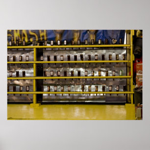 99 Bierflaschen an der Wand Print Poster