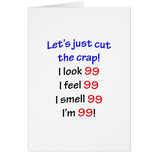 99 coupons la merde (Devant)