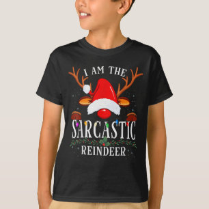 99 Ich bin das sarkastische Rentier Uni-Erwachsene T-Shirt