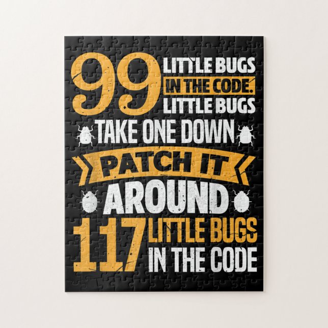 99 kleine Fehler im Code-Pfad es 117 Bugs-Programm (Vertikal)