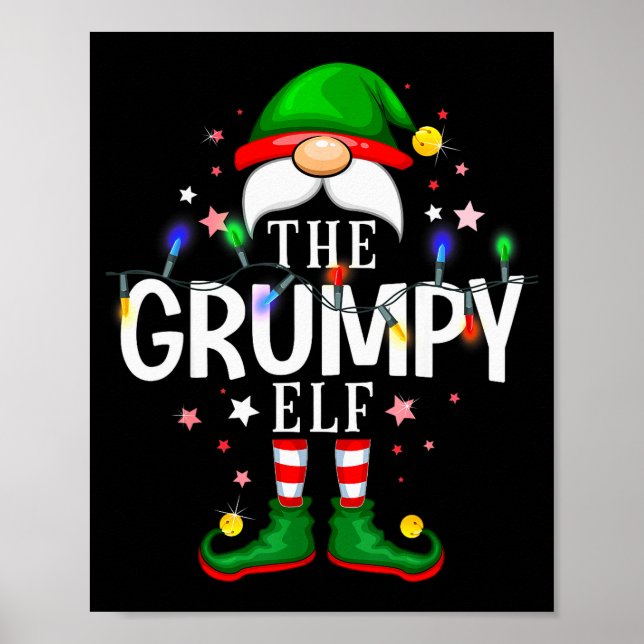 99 Matching Christmas Elf Family Pjs - The Mpy Elf Poster (Vorne)