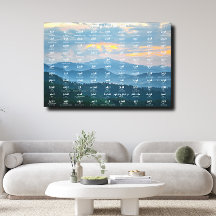 99 Namen von Allah getitelte Leinwand drucken