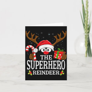99 passende Weihnachtsrentier-Mannschaft - Uni-Erw Karte