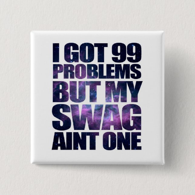 99 Probleme Button (Vorderseite)