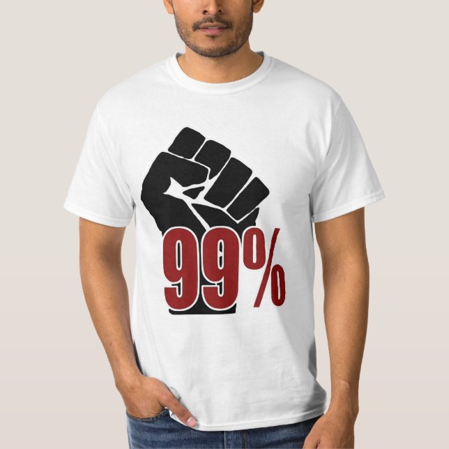 99 Prozent-Faust T-Shirt (Vorderseite)
