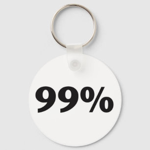 99 Prozent Schlüsselanhänger