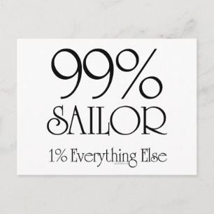 99 % Sailor Postkarte