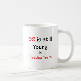 99 Schildkröten-Jahre Kaffeetasse