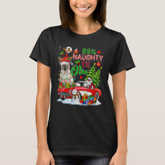 99% Schönheit 1 Schöne Rentierkatze mit Santa T-Shirt
