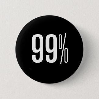 99% schwarzer Knopf Button
