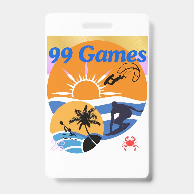 99 Sommerspiele Ausweis (Vorderseite)